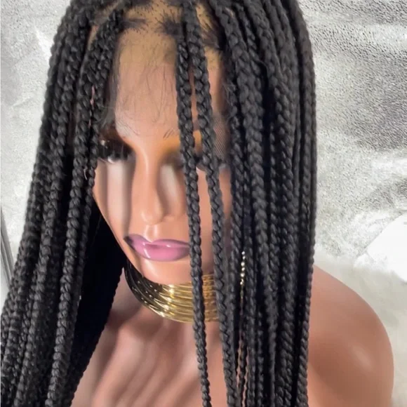 Milan Di HD Full Lace Knotless Box Braid Wig - 36 Inches